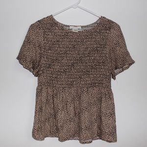 Urban Romantics- Leopard Print Shirt